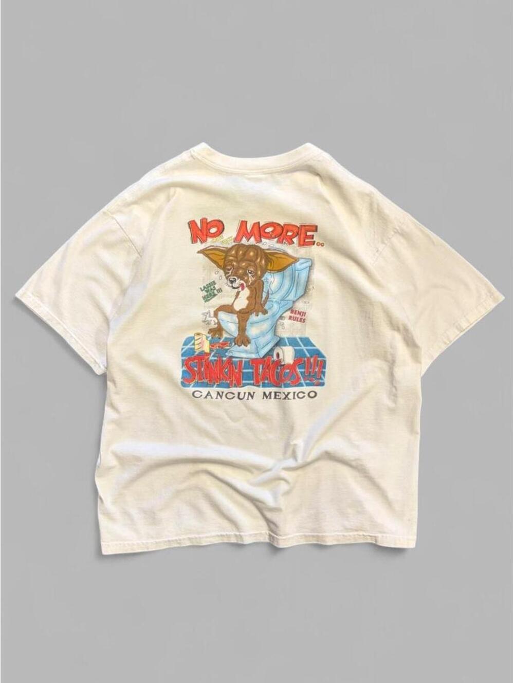 Vintage Taco Bell Dog ‘No More Stinkin Tacos’ Tee